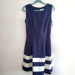 Calvin Klein Women's Fit-and-Flare Dress